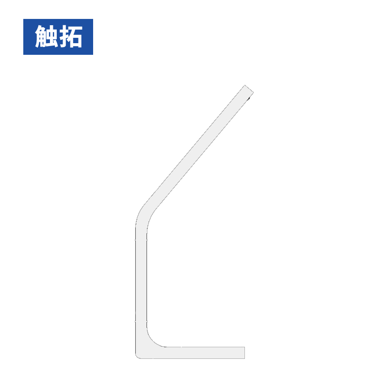 65寸L型斜面触摸一体机可选4K电容红外独显