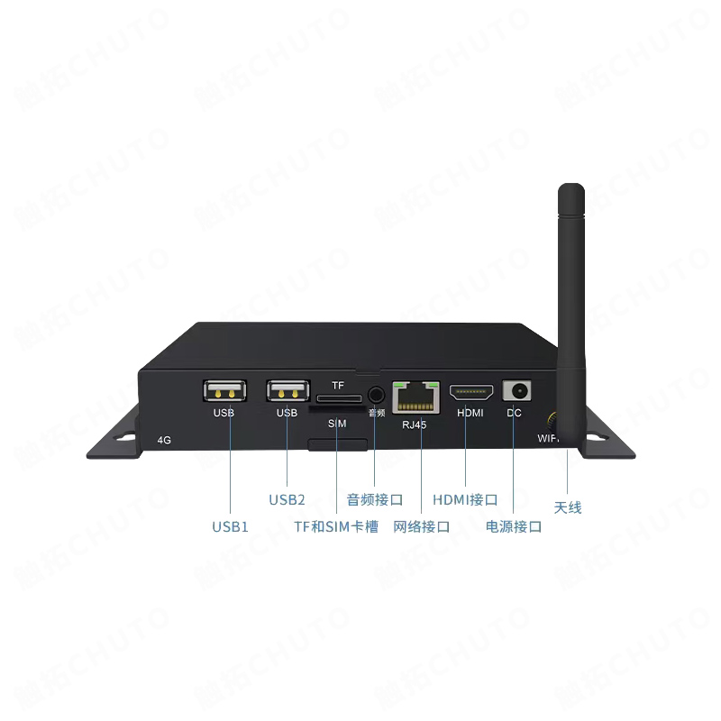触拓 CT-BOX3568MT 数字标牌播放盒，开启商业显示新时代(图1)