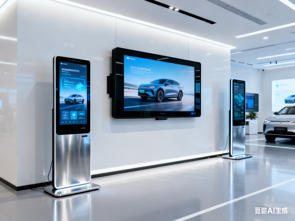 新能源汽车体验中心 触拓 “多尺寸设备 + 满天星信息发布系统” 赋能营销转化(图2)