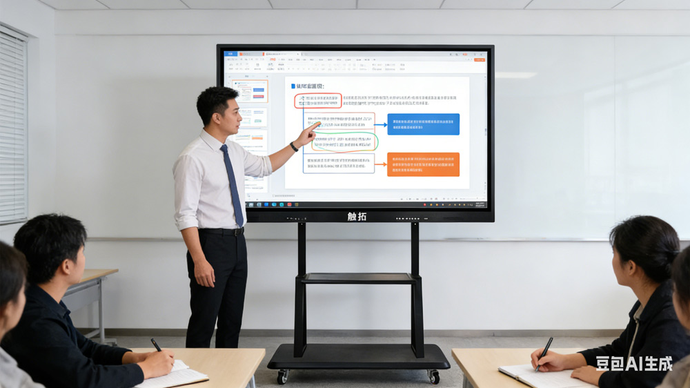 执智慧之屏，谱会议新篇：触拓国产化会议一体机赋能高效协同(图1)