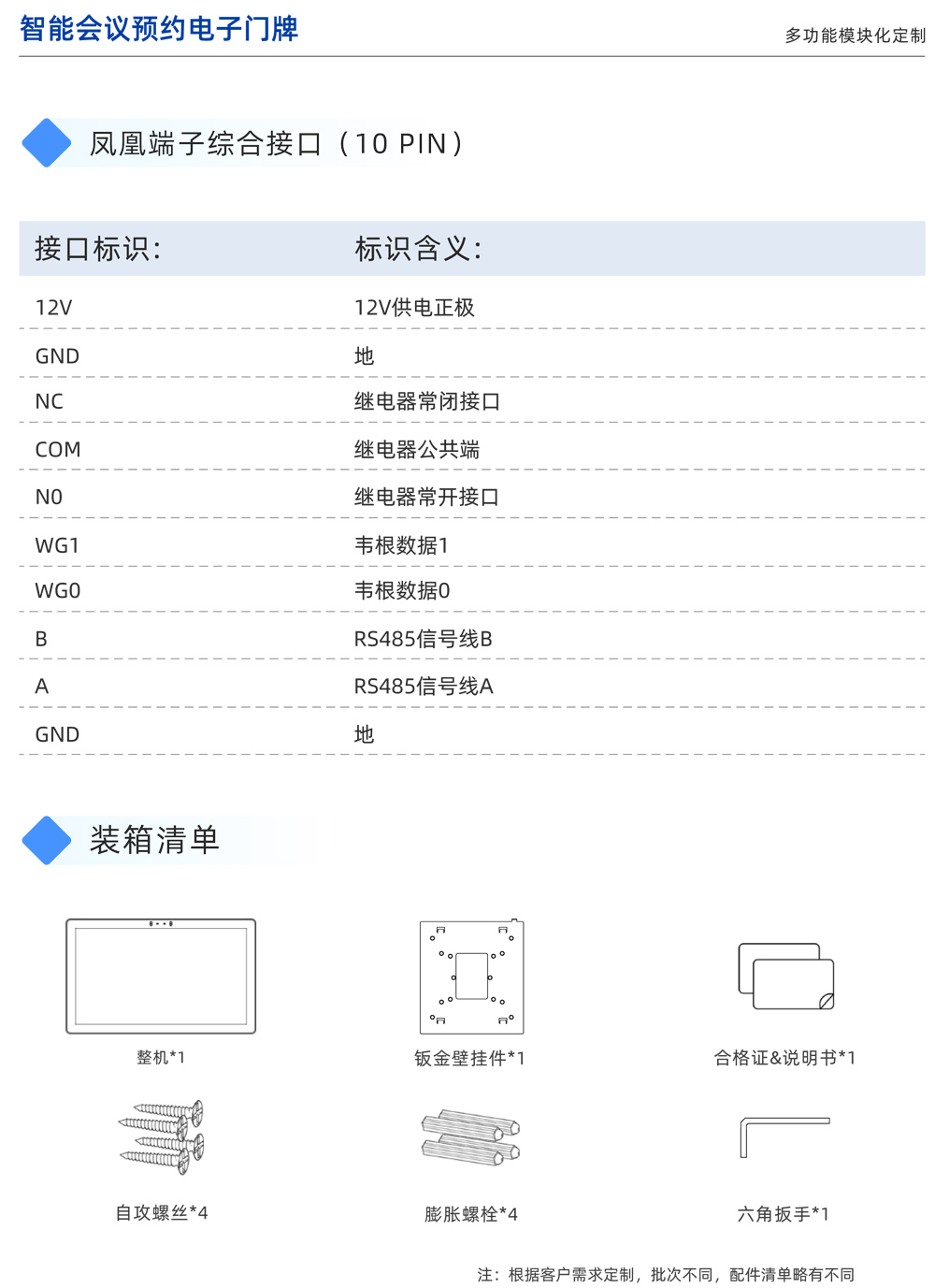 13.3寸智能会议预约电子门牌 CT133H (图5)