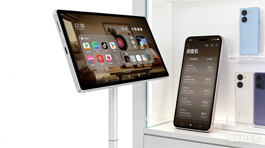 拒绝传统死板!触拓CHUTO随心屏:用这一台移动艺术品,瞬间拉高你整家店的格调(图1) 拒绝传统死板!触拓CHUTO随心屏:用这一台移动艺术品,瞬间拉高你整家店的格调(图1)