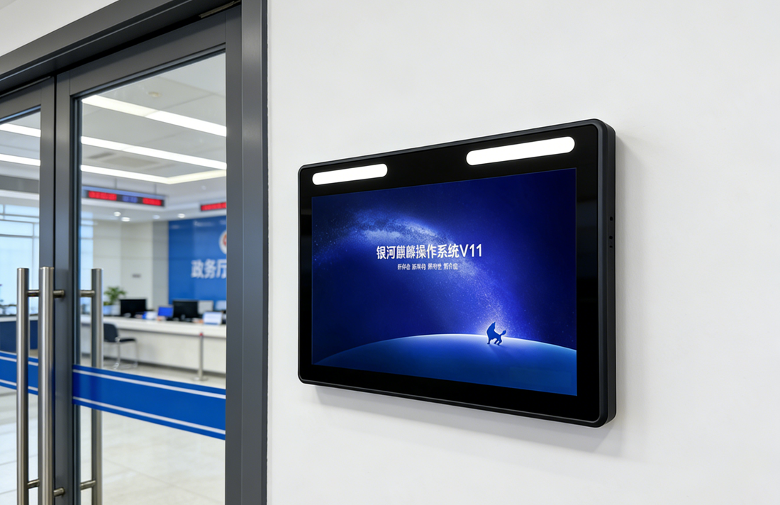 触拓（CHUTO）高清大屏 银河麒麟V11重塑多场景核验体验 ​(图1)