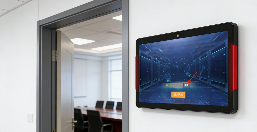 触拓（CHUTO）会议预约屏｜港口码头专属，会议室管理更规范高效(图1)