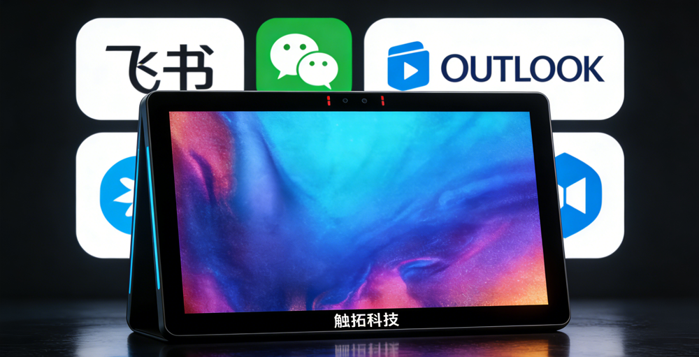 赋能智慧办公生态，触拓科技会议预约屏以全维度对接能力助力数字化升级(图1)