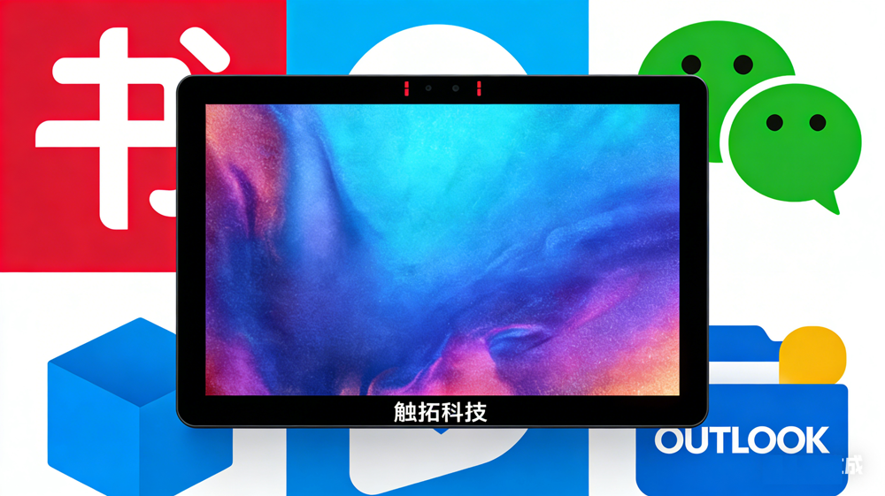 触拓智能电子门牌|同一后台+同款硬件,多系统复用适配全场景 (图2) 触拓智能电子门牌|同一后台+同款硬件,多系统复用适配全场景 (图2)