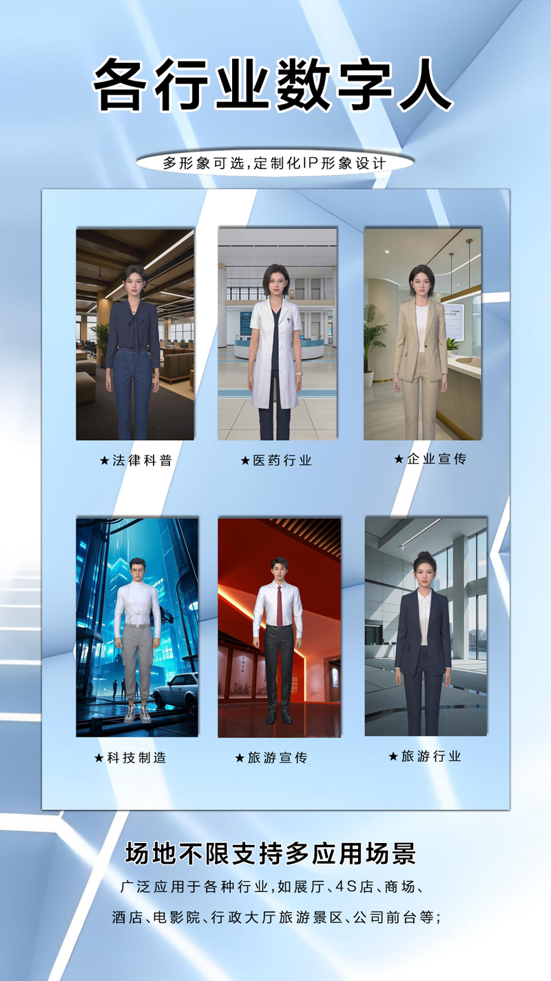 75 寸数字人全息仓|裸眼 3D 悬浮成像一体机(图5) 21.5寸数字人全息展示柜 | 商用数字人迎宾机(图5)