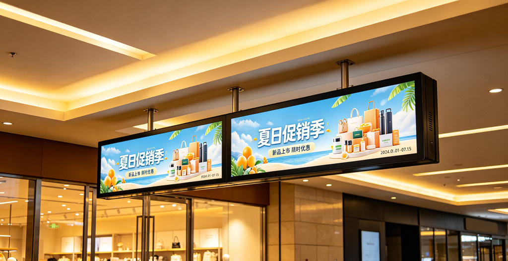 触拓 (CHUTO) 双面吊顶走廊屏 多场景导览 全尺寸按需定制(图1) 触拓 (CHUTO) 双面吊顶走廊屏 多场景导览 全尺寸按需定制(图1)